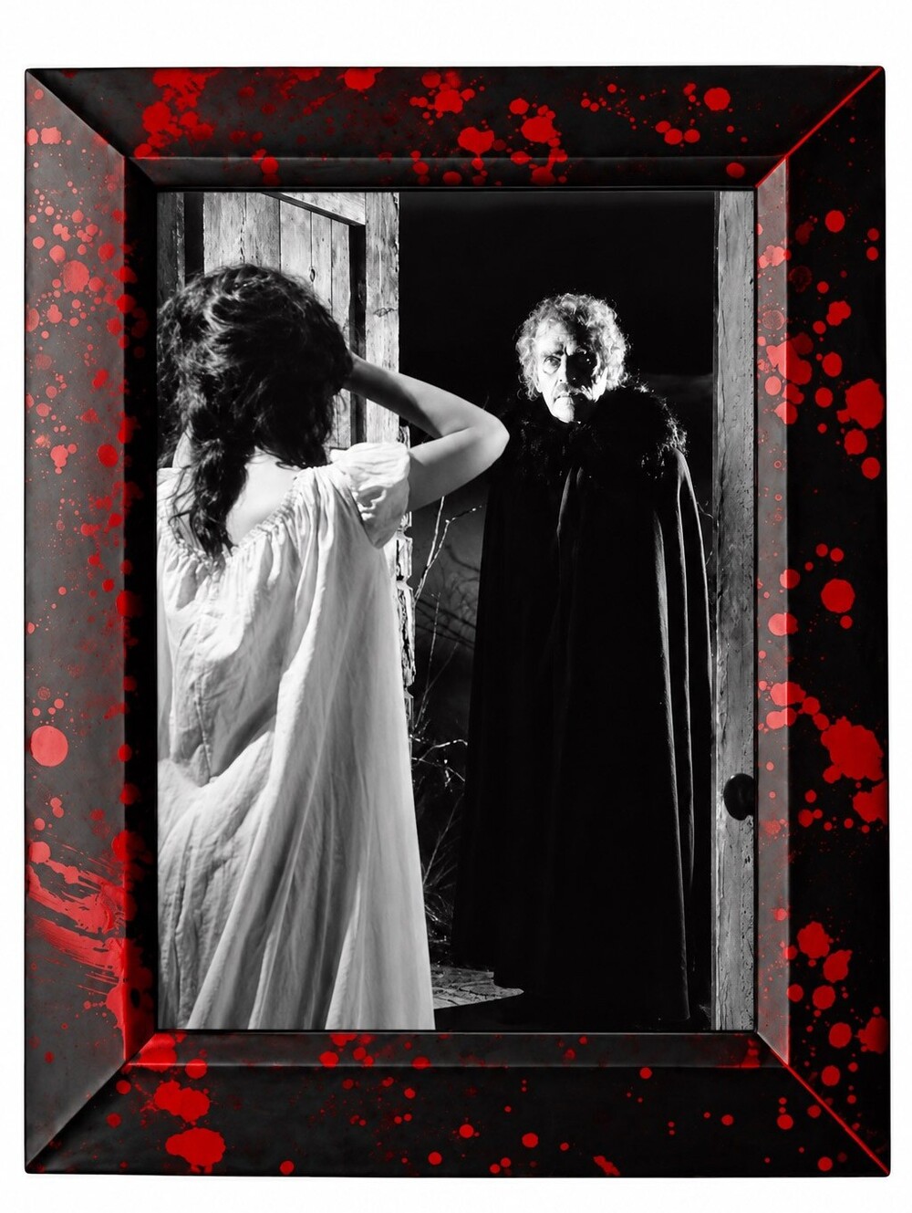 Mario Bava's 1960 gothic horror masterpiece Black Sunday Framed Photo Print Art